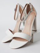 Shirley Heel | White