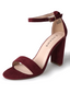 Shirley Heel | Burgundy