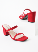 Stormi Sandal | Red