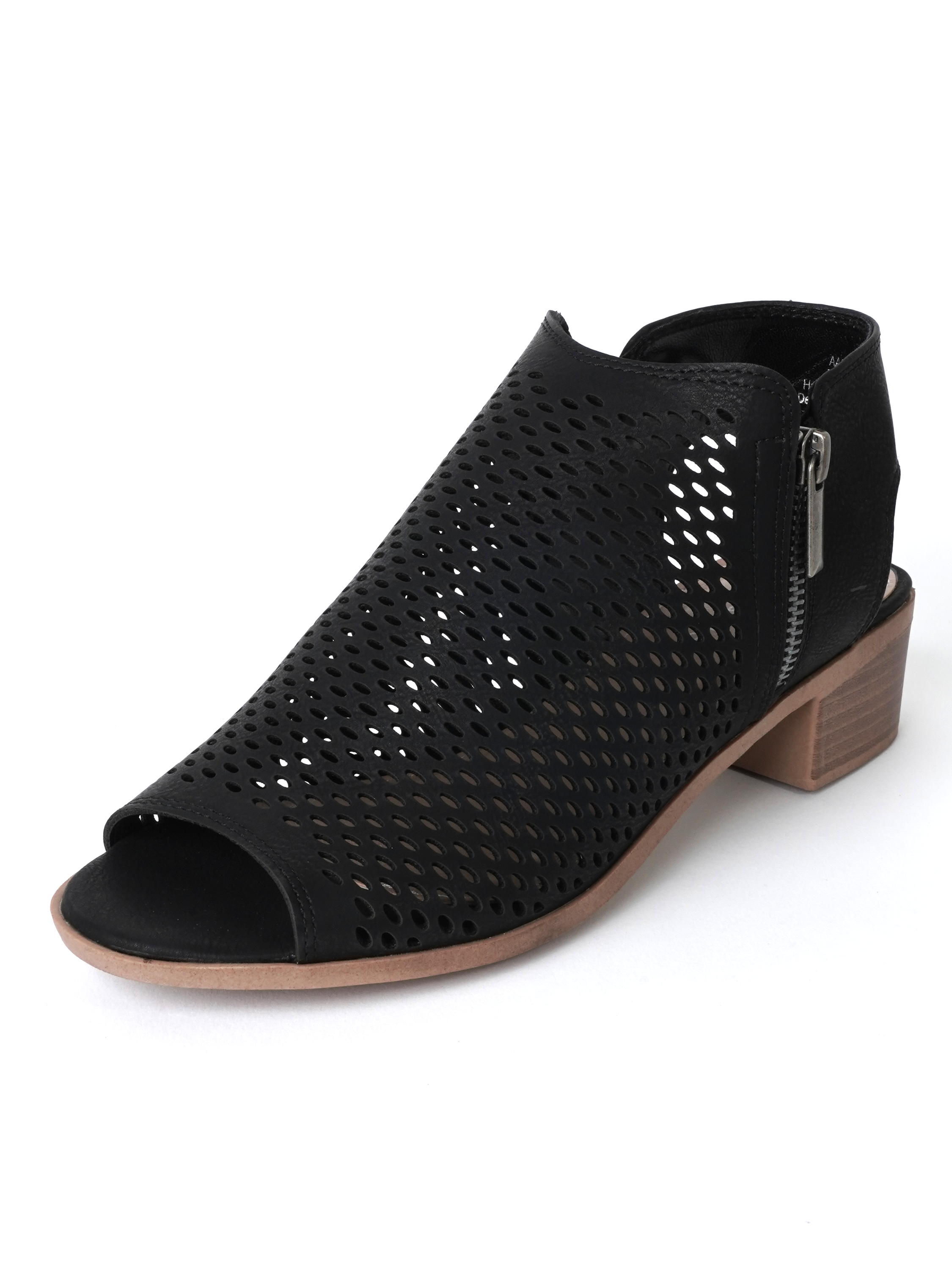 Perforated Low Bootie