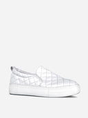 Alpha Sneaker | White Quilt