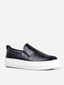 Alpha Sneakers | Black Crocodile