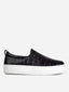 Alpha Sneakers | Black Crocodile