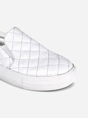 Alpha Sneaker | White Quilt