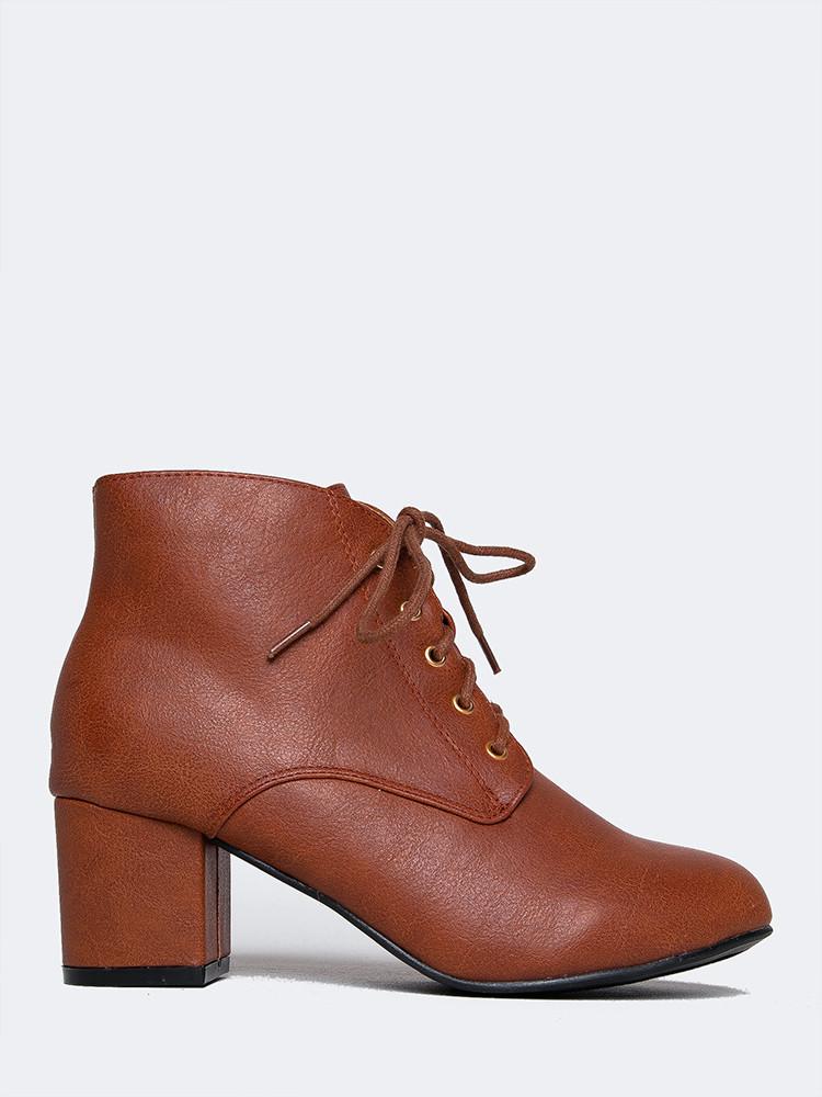 Lace Up Ankle Bootie