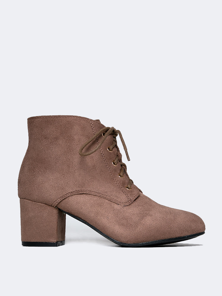 Lace Up Ankle Bootie