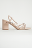 Camila Sandal | Beige PU