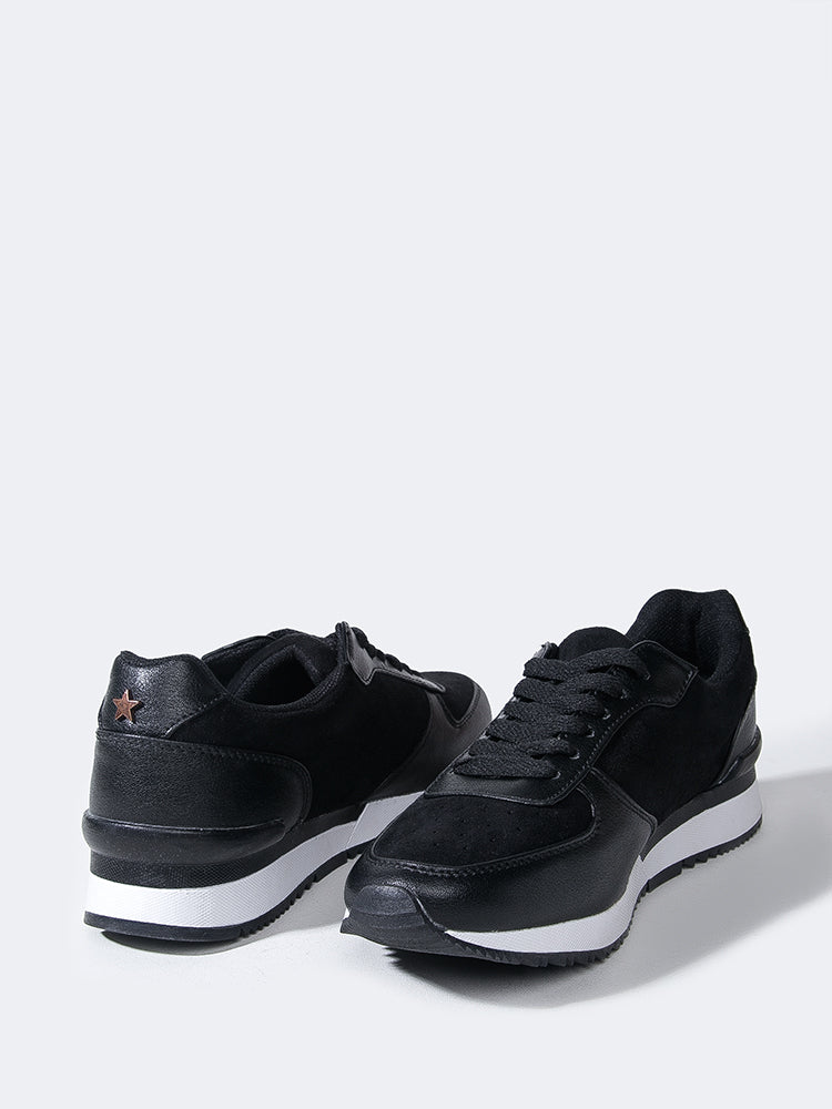 Lace Up Sneaker Platform