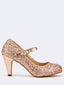 Honey Heels | Champagne Glitter