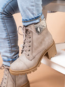 Pulse Boot | Taupe Snake