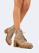 Pulse Boot | Taupe Snake