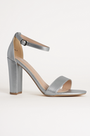 Shirley Heel | Silver