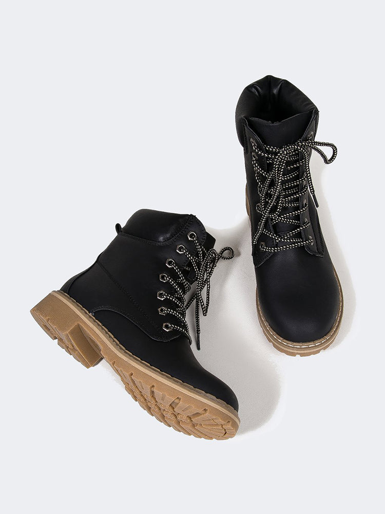 Lace Up Utility Boots