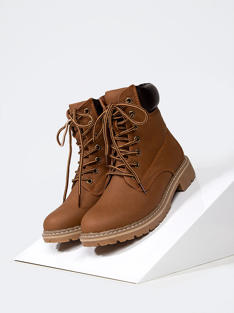 Lace Up Utility Boots